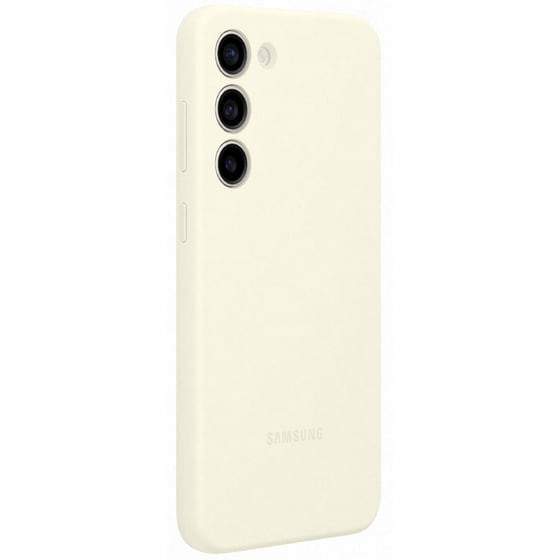 Θήκη Samsung Galaxy S23+ - Samsung Silicone Cover - Cream image 1