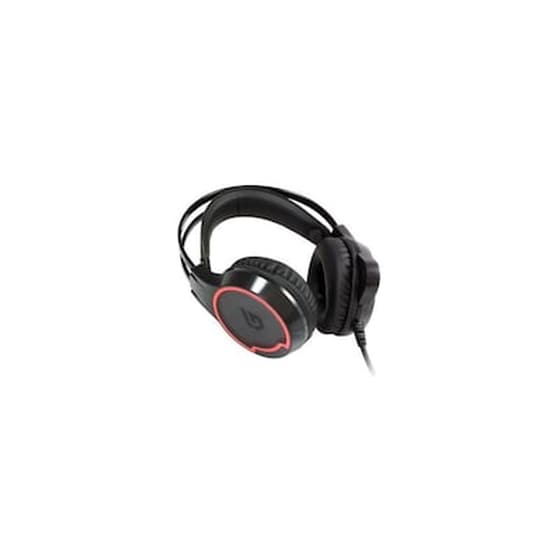 Conceptronic ATHAN01B Gaming Ενσύρματα Ακουστικά USB με LED Φωτισμό - Μαύρα/Κόκκινα image 1