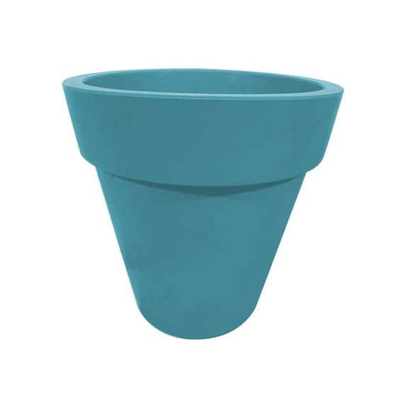 Lifetime Garden Πλαστικό Γλαστράκι Κασπώ 30x30cm Για Μικρά Λουλούδια, 22517 Χρώμα Μπλε image 0