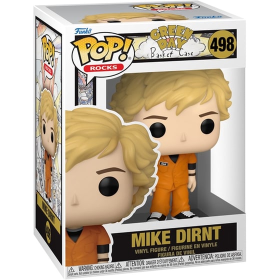 Funko Pop! Rocks: Green Day Basket Case - Mike Dirnt #498 image 1