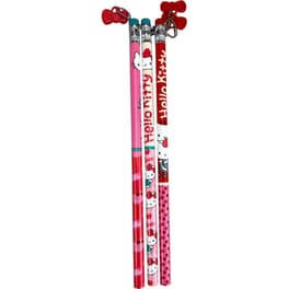 Μολύβι Gim με Γόμα HB Διακοσμητικό Hello Kitty Sweetheart (1 Τεμάχιο)