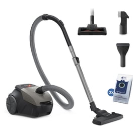 PHILIPS XD2152/12 800 W με Σακούλα 3 L Γκρι Ηλεκτρική Σκούπα