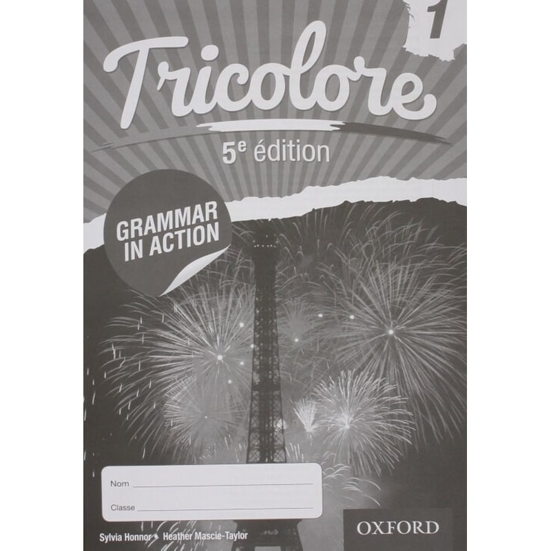 Tricolore 1 Grammar In Action Workbook 5th Ed