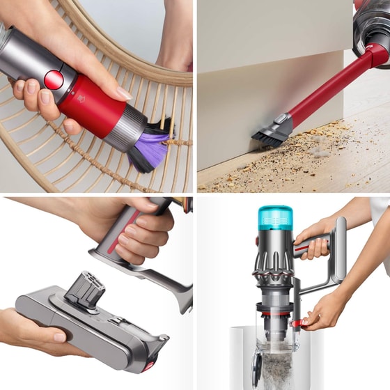 DYSON V12 492711-01 120 AW 0.35 L Iron/Nickel Σκούπα Stick image 14