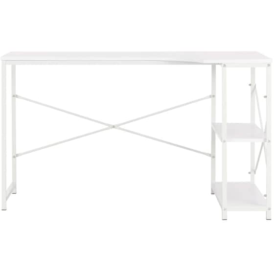 Γραφείο Γωνιακό VidaXL από Μοριοσανίδα 120x72cm - Λευκό image 2
