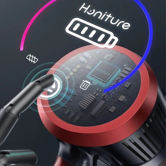 HONITURE S13 Pro 25.9 V 1.5 lt Κόκκινη Σκούπα Stick image 3