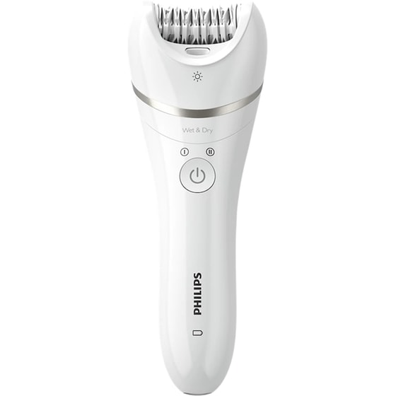 Σετ Αποτρίχωσης PHILIPS BRE740/10 Series 8000 Epilator Wet & Dry Για Σώμα Λευκό image 1
