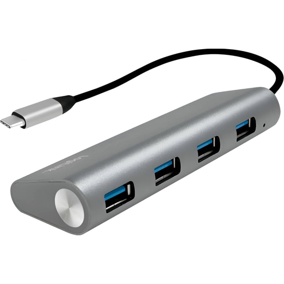 LogiLink UA0309 USB Hub 4-Port USB 3.1 συμβατό με USB-C image 0