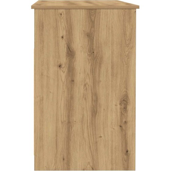Γραφείο VidaXL από Επεξεργασμένο Ξύλο 102x50x76 cm - Artisan Δρυς image 4