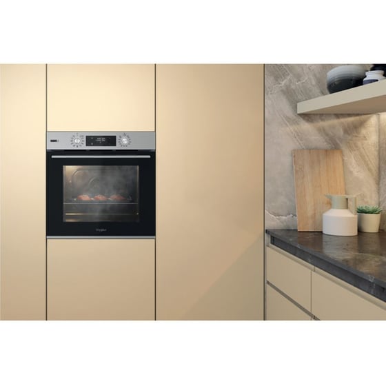WHIRLPOOL OMSR58CU1SX & AKT8601IX 71 Lt Inox Εντοιχιζόμενος Σετ Φούρνος και Εστία image 4