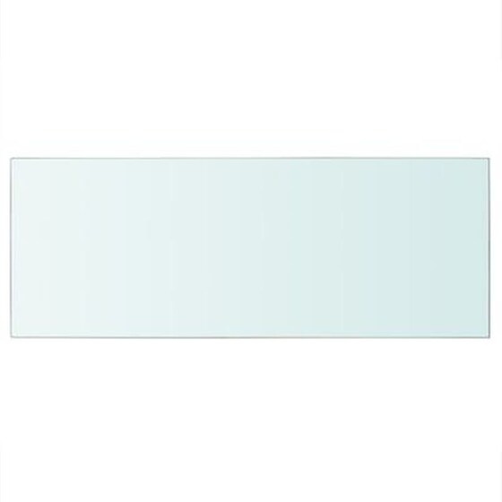Ράφια Τοίχου VidaXL Πάνελ από Γυαλί 60x25 cm 2 Tμχ - Διάφανο image 2