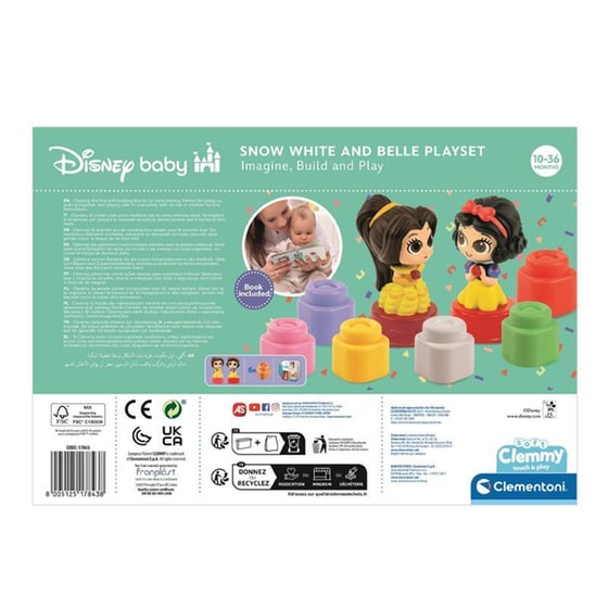 Clementoni Soft Clemmy Disney Baby Σετ Disney Princesses image 4