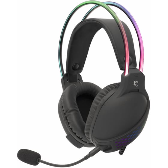 White Shark Ox Gaming Ενσύρματα Ακουστικά 3.5mm/USB με RGB Φωτισμό Μαύρα image 0