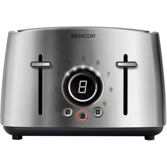 SENCOR STS 5070SS 4 Θέσεων 1600W Inox Φρυγανιέρα image 0