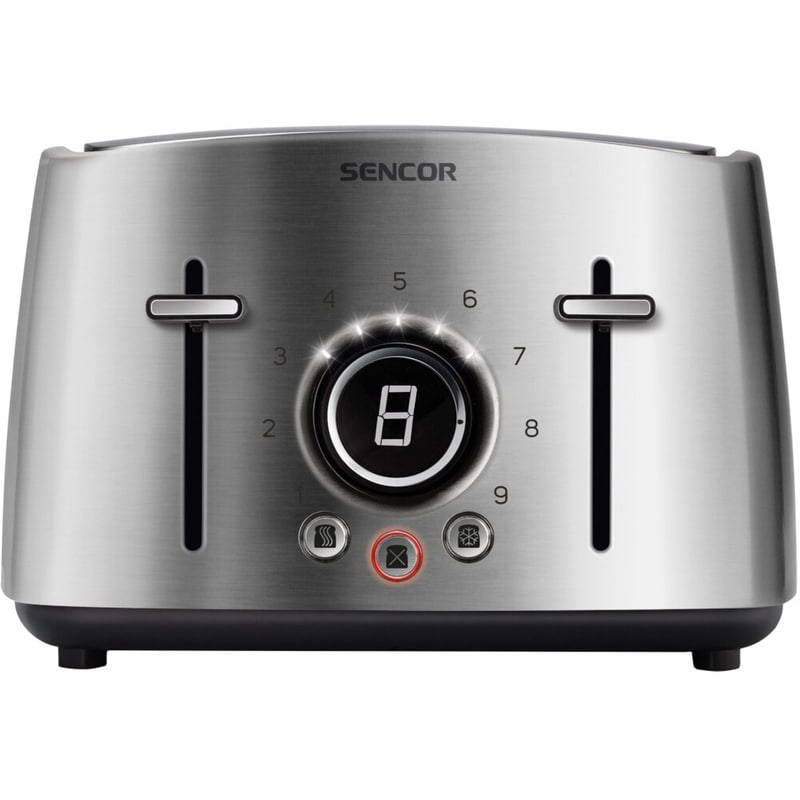 SENCOR STS 5070SS 4 Θέσεων 1600W Inox Φρυγανιέρα