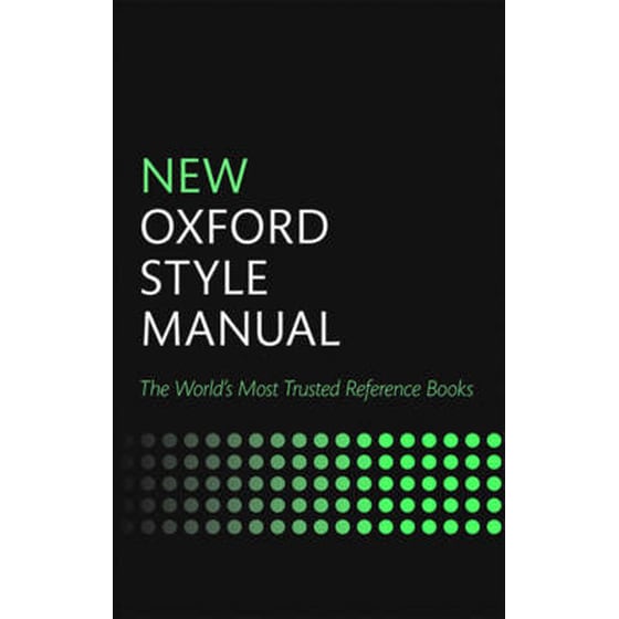 New Oxford Style Manual image 0