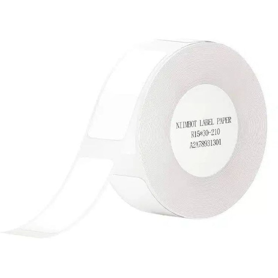 Θερμικά αυτοκόλλητα ετικετών NIIMBOT 15 x 30mm - 210 τμχ - Λευκό image 0