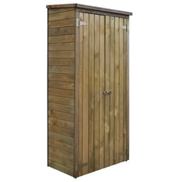 Vidaxl Αποθήκη Κήπου 85 X 48 X 177 Εκ. Από Ξύλο Πεύκου