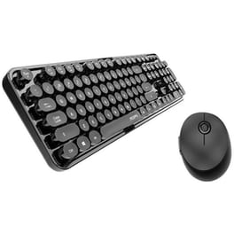 MOFII SMK-623387AG Ασύρματο σετ Πληκτρολόγιο/Ποντίκι - Μαύρο (US)