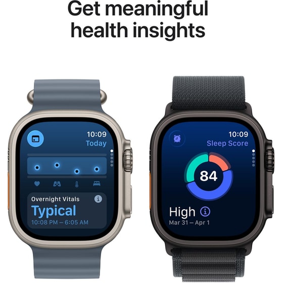 Apple Watch Ultra 3 GPS + Cellular 49mm Natural Titanium Case with Natural Titanium Milanese Loop - S image 5