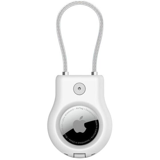 Θήκη Μπρελόκ Belkin Secure Holder with Wire Cable για Apple AirTag - White image 0