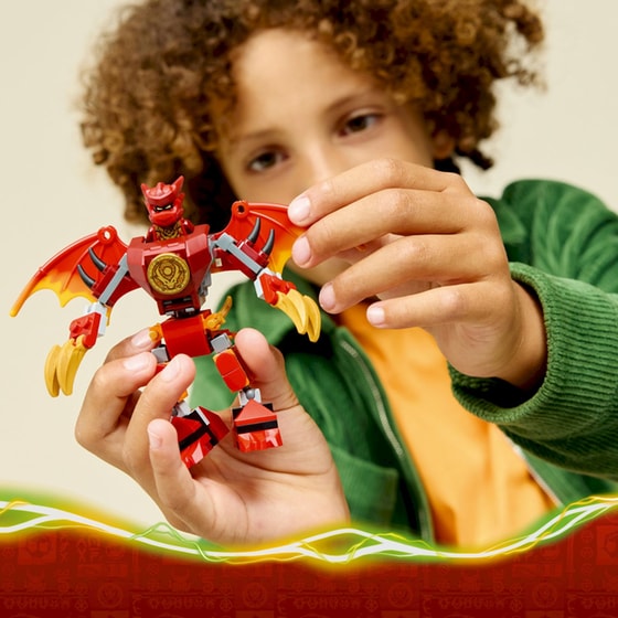 LEGO® NINJAGO® Πακέτο Μάχης Εξωστολής Δράκου του Κάι (71851) image 1
