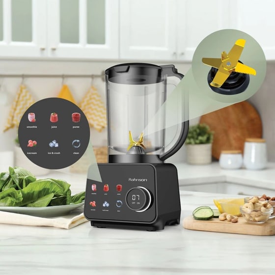 ROHNSON R-5345 1.75 L 1800 W Μαύρο Μπλέντερ image 4