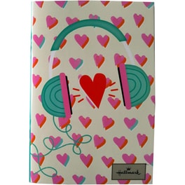 Τετράδιο Καρφίτσα Hallmark Α4 2 Θεμάτων Luv Ya Heart Dots