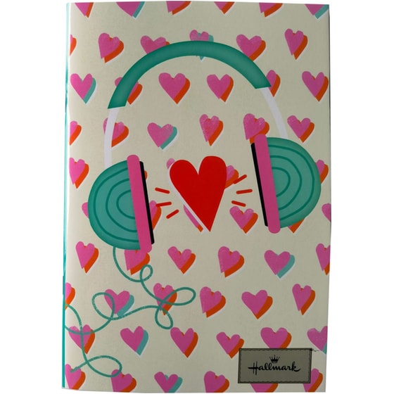 Τετράδιο Καρφίτσα Hallmark Α4 2 Θεμάτων Luv Ya Heart Dots image 0