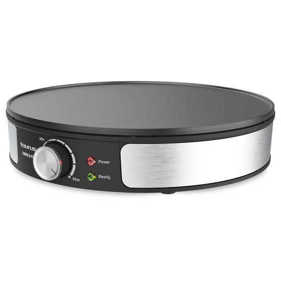 Κρεπιέρα TAURUS CREPE & FUN 1200 W Ασημί image 0