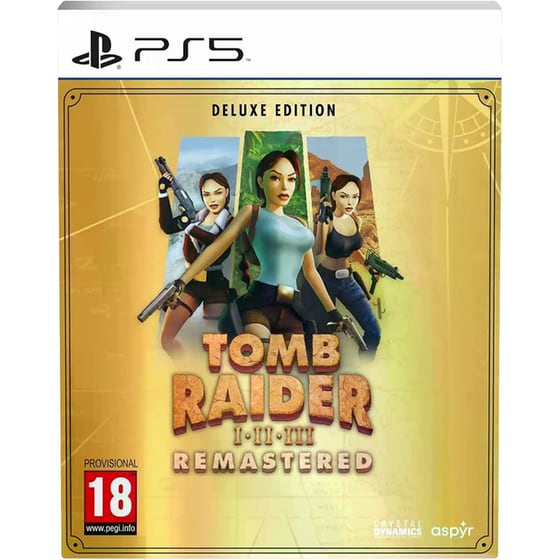 Tomb Raider I-II-III Remastered Deluxe Edition - PS5 image 0
