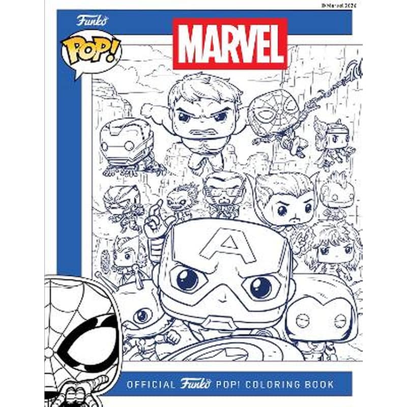 Marvel: The Official Avengers Funko POP! Coloring Book