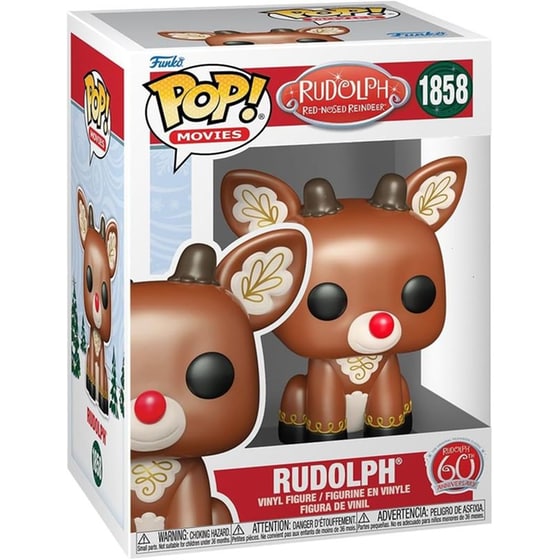Funko Pop! Movies - Rudolph The Red-Nosed Reindeer - Rudolph #1858 image 1