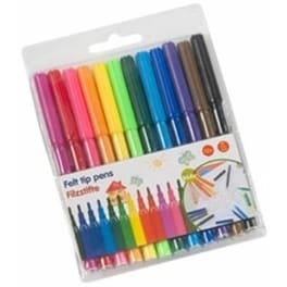 Μαρκαδόροι Topwrite Σετ Σε Πλαστική Θήκη Kids 12 Τεμάχια