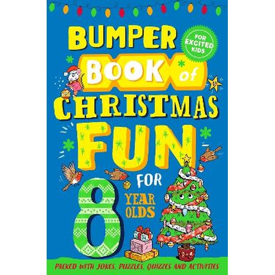Bumper Book of Christmas Fun for 8 Year Olds image 0