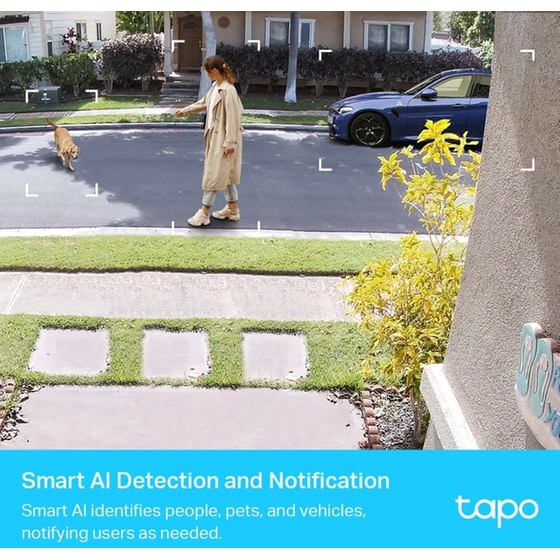 Ασύρματη IP Camera TP-Link Tapo C420S2 2K Bullet / Box με Αμφίδρομο ήχο image 3