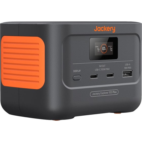 Power Station Jackery Explorer 100 Plus 128W - Μαύρο image 3