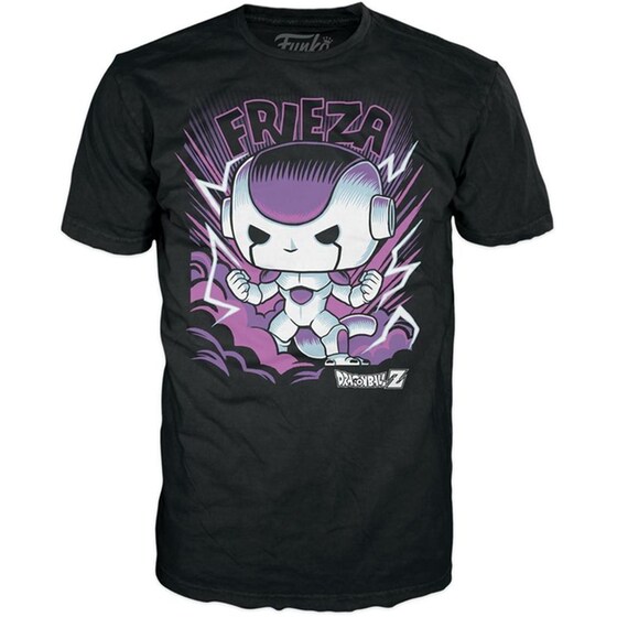 Funko Pop! Tee: Dragon Ball Z - Frieza Μαύρο T-Shirt (S) image 0