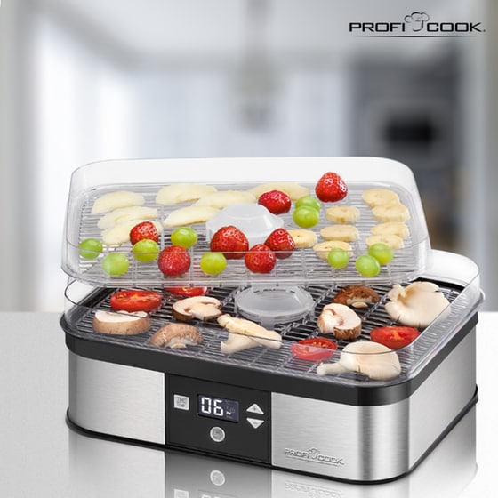 Αποξηραντής Τροφίμων PROFI COOK PC-DR 1116 350 W Inox image 1