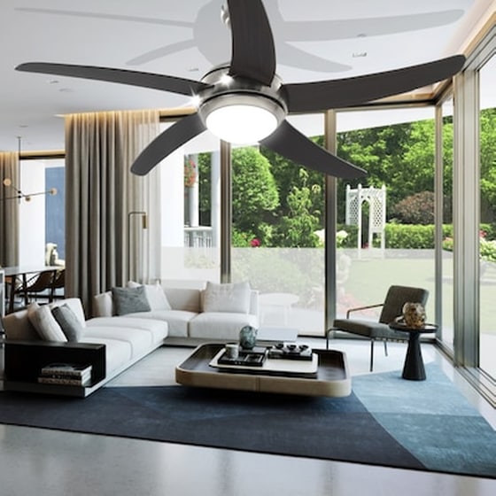 VIDAXL 50539 Ανεμιστήρας Οροφής 115W 128cm με Φως και Τηλεχειριστήριο image 4