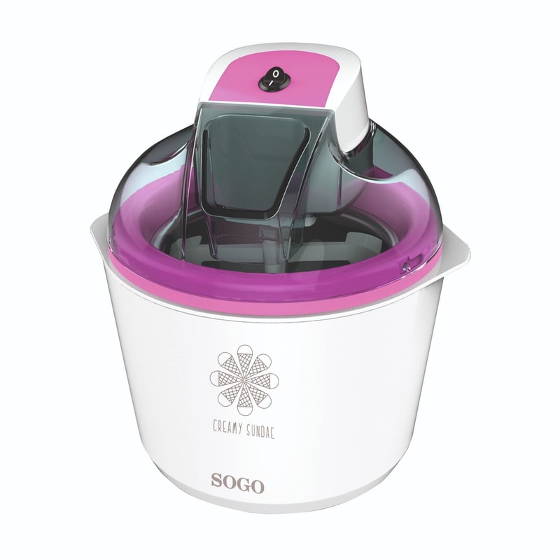SOGO Παγωτομηχανή SOGO MHE-SS-10715 12 W 1.5 L Μωβ/Λευκό
