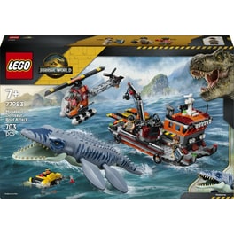 LEGO® Jurassic World Mosasaurus Dinosaur Boat Attack (77983)