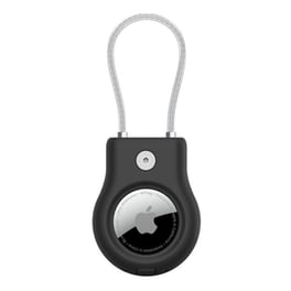 Θήκη Μπρελόκ Belkin Secure Holder with Wire Cable για Apple AirTag - Black