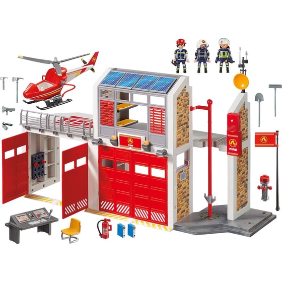 PLAYMOBIL® City Action Μεγάλος Πυροσβεστικός Σταθμός (9462) image 2
