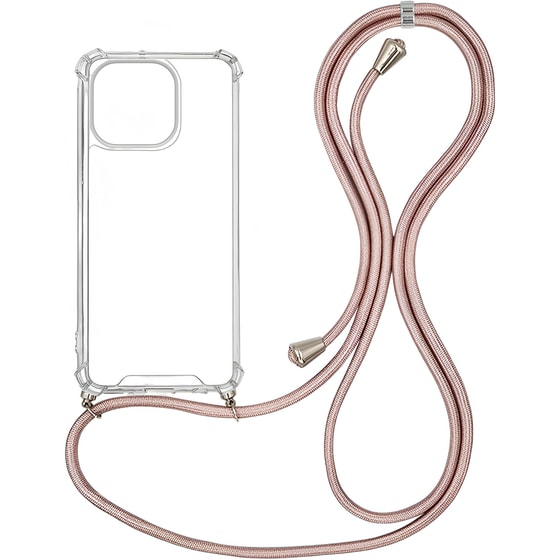 Θήκη Apple iPhone 14 Pro - Sonique Armor Clear - Ροζ Χρυσό Σατινέ image 0