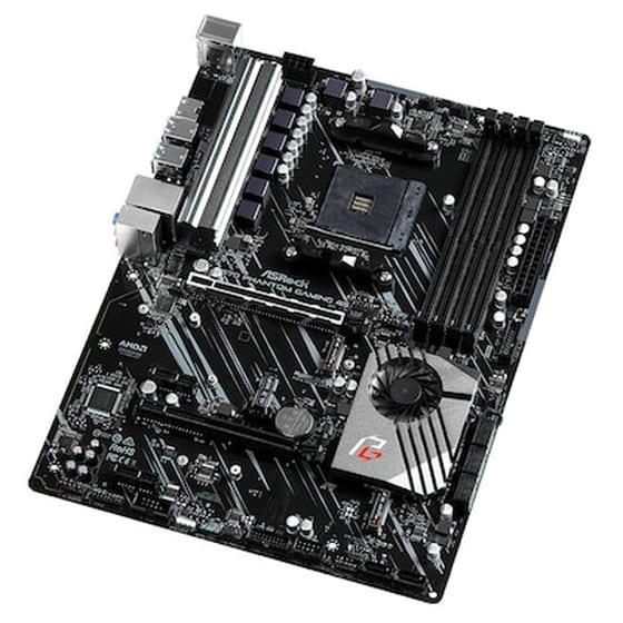 Asrock Motherboard X570 Phantom Gaming 4s, 4x Ddr4, Am4, Usb 3.2, Atx image 0