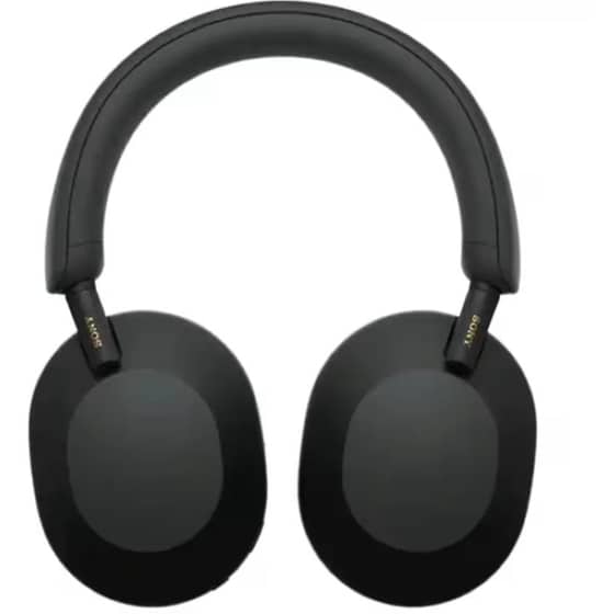 Sony WH-1000XM5 Premium Noise Cancelling Wireless Over Ear Headphones - Black image 3