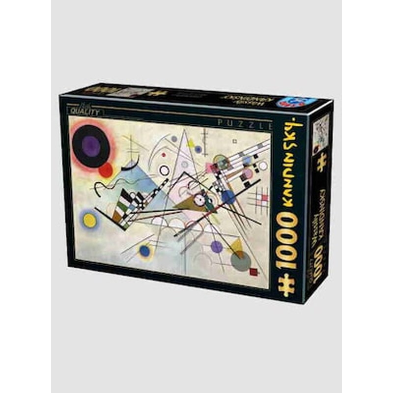 Παζλ Kandinsky: Σύνθεση 8 D-Toys (1000 Κομμάτια)