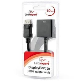Αντάπτορας HDMI Cablexpert AB-DPM-HDMIF-002 DisplayPort Male σε HDMI Female