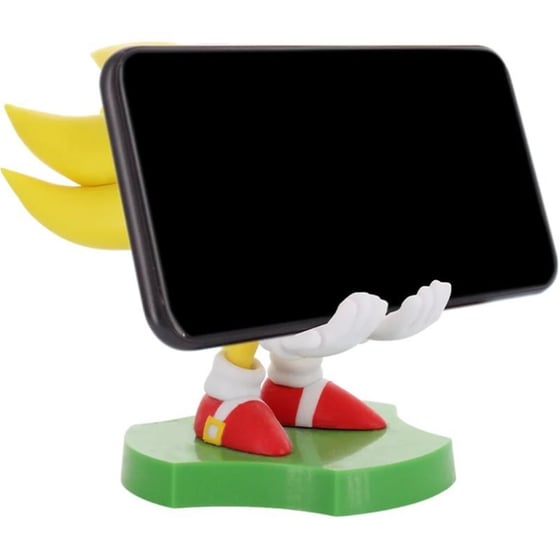 Φιγούρα Βάσης Στήριξης Cable Guys - Sonic The Hedgehog Super Sonic Earbud Holder (HDHMSG400608) image 1